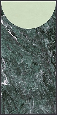 Декор Cedit 764126 Policroma Volta Alpi-Lichene Mat Ret 6mm 120x240