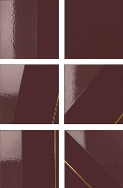 Декор Italon 600010002300 Metropolis Play Wine 30x30