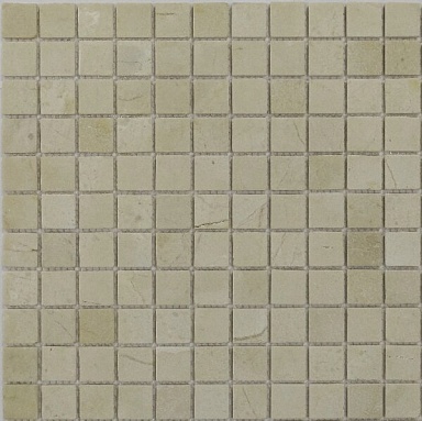 Мозаика Caramelle Mosaic Crema Marfil POL 4.8x4.8x7 30.5x30.5
