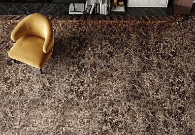Керамогранит Global Tile GT60600604MR Imperador Коричневый 60x60