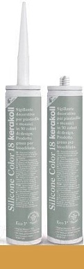 Смеси и затирки Kerakoll Silicone Color Fugabella Color герметик 27 310мл