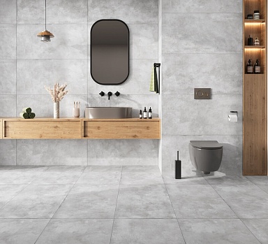 Керамогранит Arcadia Ceramica RT7002-A Cementum Bianco Matt Rustic 60x120