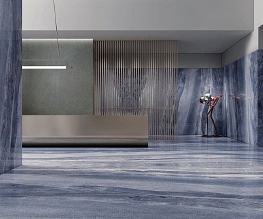 Керамогранит Moreroom Stone MN413BP321606 Azul Macaubas Polished 6mm 160х320