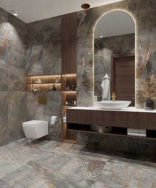 Керамогранит PrimaVera GG203 Golden Black Grit Granula 60x120