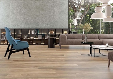 Керамогранит Tau Ceramica BREST UMBER 25x150