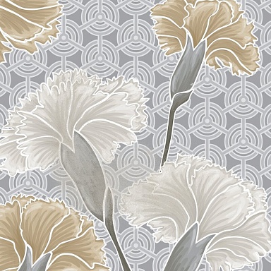 Декор VIVES Flore Gris 20x20 (микс)