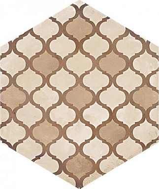Декор Marca Corona Mix Decori Esagonо Vers. C 25х21,6