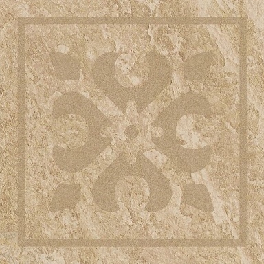 Декоративная вставка Coliseumgres 610090001122 Alpi Beige Tozzetto Celtico 10х10