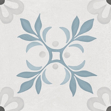 Керамогранит Harmony Sirocco Blue Garden 22,3x22,3