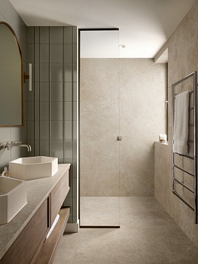 Керамогранит Marazzi Italy MPM6 Terramater Dune Struttura 3D Losanga Lux 9.1x37.5