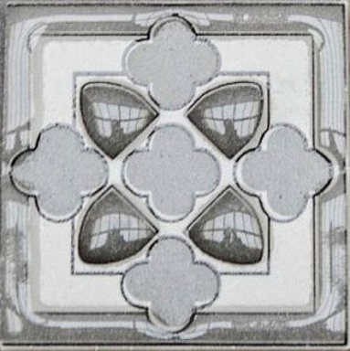 Декоративная вставка LB-Ceramics 3603-0084 Каррара белый 7х7