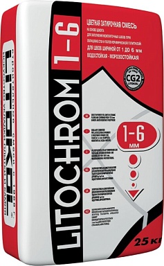 Смеси и затирки LITOKOL Litochrom 1-6 LITOCHROM 1-6 C.100 светло-зелёный 2кг
