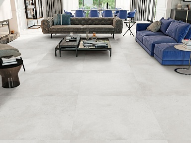 Керамогранит Porcelanite Dos Montana 1869 Blanco Rect 100x100