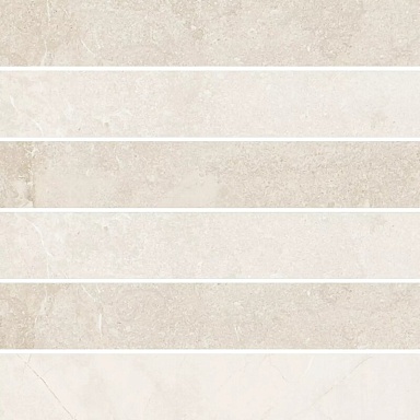 Декор Cerim 767170 Elemental White Limestone Mosaico 3D Luc 30x30
