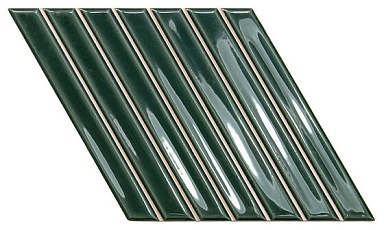 Плитка Wow 135016 Spike Bars A Royal Green Gloss 15x25,9