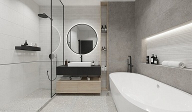 Плитка Global Tile GT158VG Sparkle Темно-серый 30x60