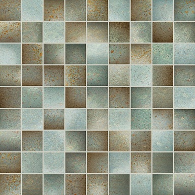 Мозаика FAP Ceramiche fTCT Oxide Deco Flame Mosaico 30,5x30,5
