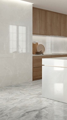 Керамогранит STN Ceramica Scarlet Soft Ivory Polished Rect 6mm 120x280