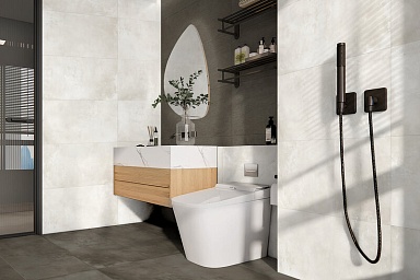 Керамогранит Global Tile GT408013501MR Onega GT Серый 40x80