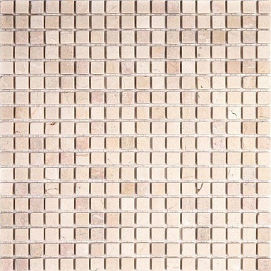 Natural 7M025-15T (Crema Marfil) мозаика Мрамор 15x15 305х305