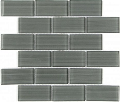 Мозаика Caramelle Mosaic Impressioni Mattoni Grigio 50x100 300x300