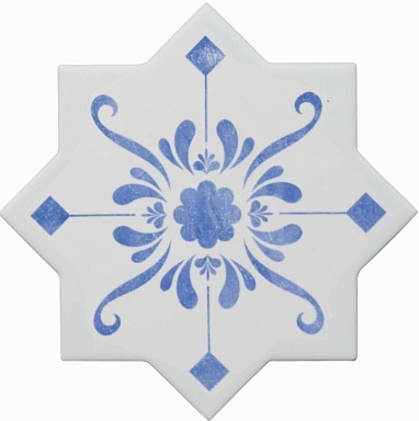 Декор Cevica Becolors Star Dec. Stencil Electric Blue 13.25х13.25