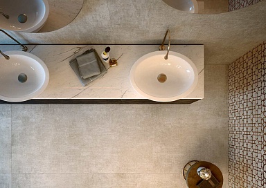 Декор Cedit 752601 Tesori Decoro Anelli Bianco Oro 6mm 120x240