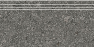 Kerama Marazzi DD606220R/GR Ступень Чеппо ди Гре антрацит матовый обрезной 30x60x0,9
