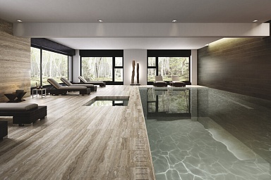 Керамогранит IRIS FMG P175288MF6 Travertino Naturale 75x150