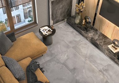 Керамогранит LCM 60120ELX15P Elixir Gray полированный 600x1200x7