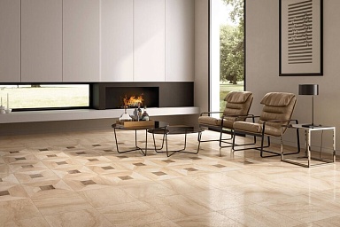 Керамогранит Coliseumgres 610015000302 Venezia Beige Lappato 45x45