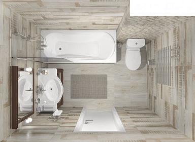 Плитка Laparet 60121 Sweep микс 20х60