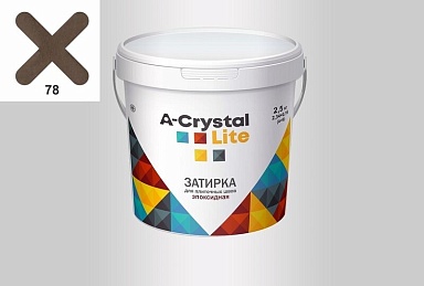 Смеси и затирки A-Crystal Затирка эпоксидная 78 Эпоксидная затирка Lite 1кг