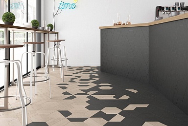 Керамогранит Wow 120276 CHEVRON A WOOD MID 9.8x52.2