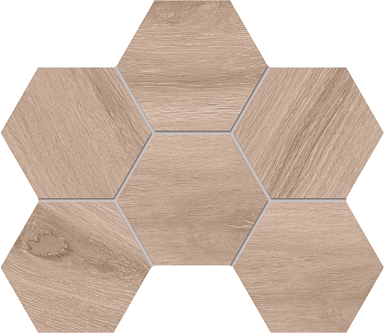 Ametis by Estima Мозаика SI01 Selection Hexagon неполированная 25x28.5x1.0