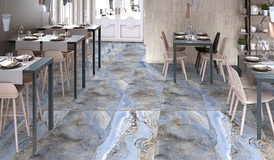 Керамогранит Italica Tiles Bronko Blue Matt Carving 60х120