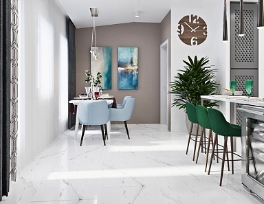 Керамогранит Graniser 3099 Marmo Calacatta Grande White Polished 60*120