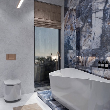 Bergamo Blue Arcadia Ceramica