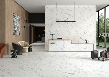 Керамогранит Keratile Aston White MT Rect 60x120