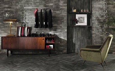 Керамогранит FAP Ceramiche fNSQ Brickell Grey Gloss 7.5x30