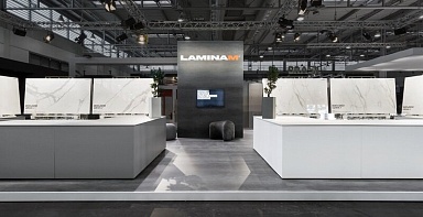 Керамогранит Laminam Russia LAMF006379 Calce Nero 3+ 1000x3000