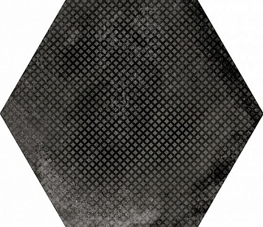 Керамогранит Equipe 23604 Urban Hexagon Melange Dark 29,2X25,4