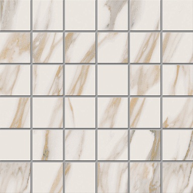 Estima Мозаика RM01 Miramare White неполированный (5х5) 30x30