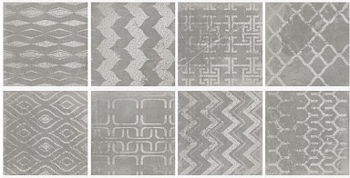 Керамогранит ATRIVM CUADRADO GLAM Grey 23.5x23.5