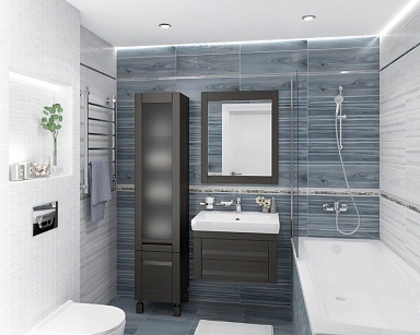 Плитка Laparet 60036 Zen полоски бежевый 20х60