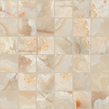 Мозаика Casa Dolce Casa 767647 Onyx&More Golden Onyx Satin Mosaico 5x5 30x30