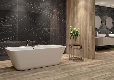 Керамогранит Tau Ceramica Marquina Black B Soft Matt 160x320