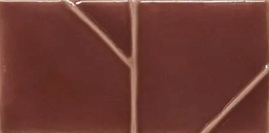 Декор Wow 134629 Yoko Origami Bordo Gloss 6,2x12,5