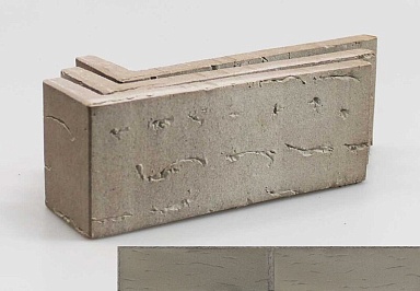 Клинкерная плитка Terramatic Koro Grey угловая 8201 (Y) 185x60x71x14