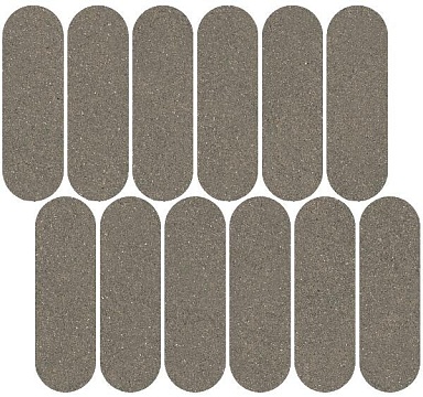 Декор Kerama Marazzi ID146 Джиминьяно наборный коричневый матовый 30x32